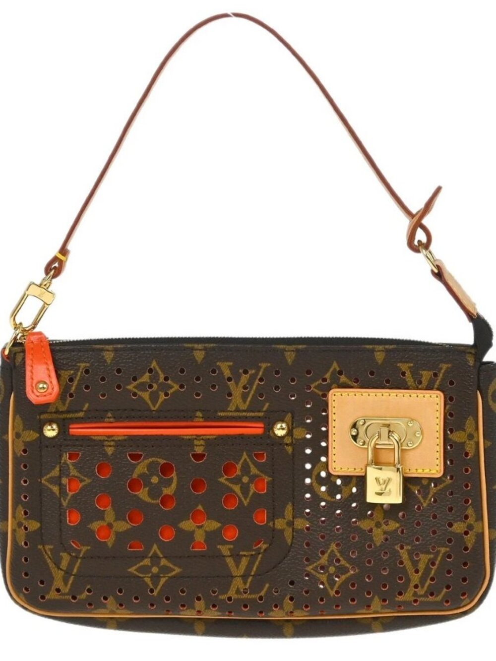 Louis Vuitton Monogram Perfo Pochette Accessoires Handbag M95185 CA0026 115041